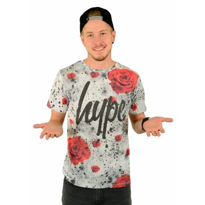 Hype Rose Splat T-Shirt Multi