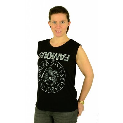 Famous Stars and Straps Influx Tank Top Black