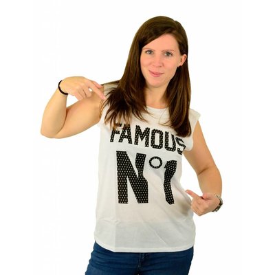Famous Stars and Straps Game Over Muskel T-Shirt White