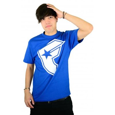 Famous Stars and Straps OG Boh T-Shirt Royal/White