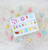a Little Lovely Company Lightbox aanvullingsset Kawaii Symbolen