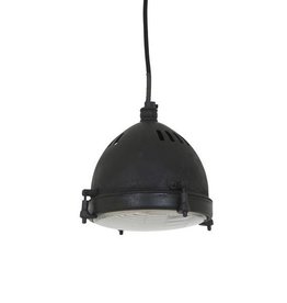 Industriële verlichting Hanglamp Bomac Antiek Mat Zwart - Small