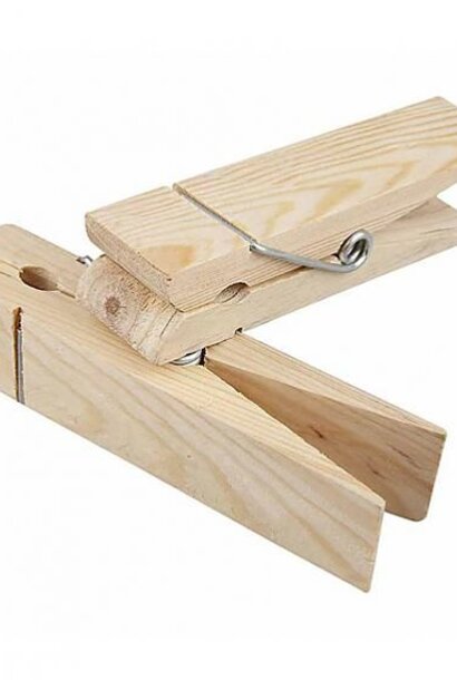 Houten knijper xl