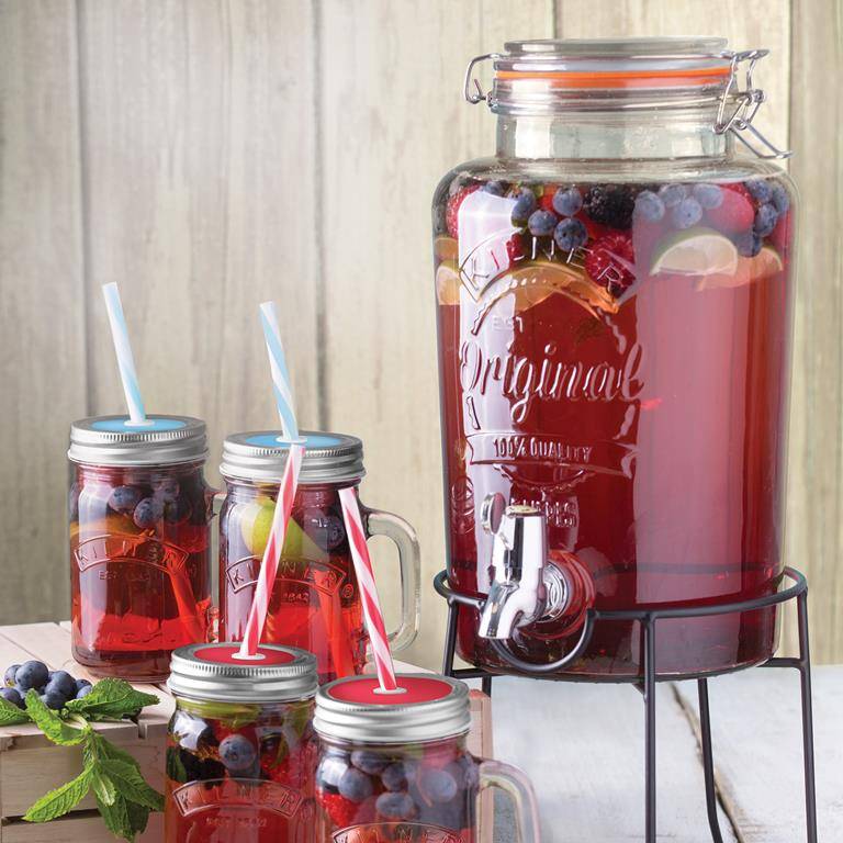 Kilner watertap drankendispenser standaard geschikt voor 5 en 8 liter