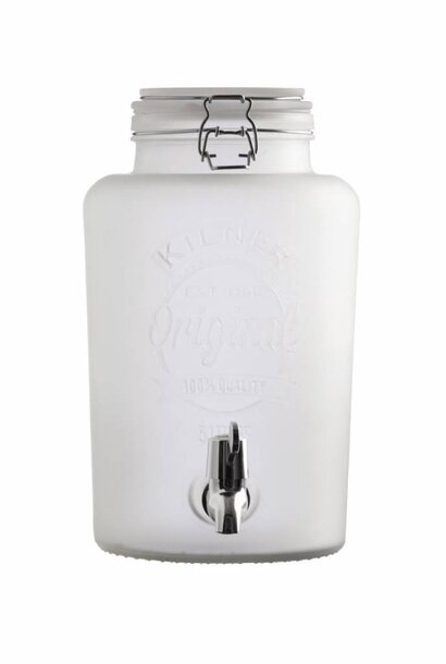 Kilner watertap drankendispenser - Frosted