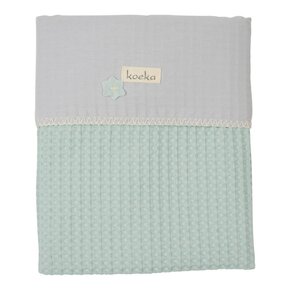 Koeka wiegdeken Wafel/flanel