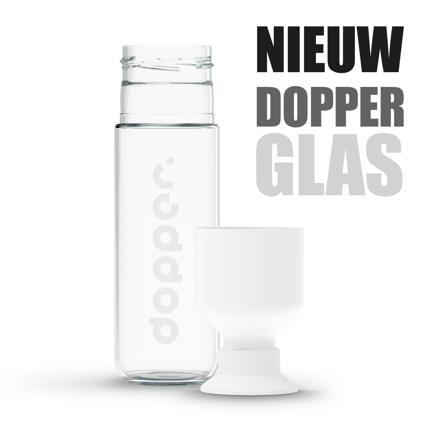 Dopper Dopper Glass - Dopper glas 400 ml