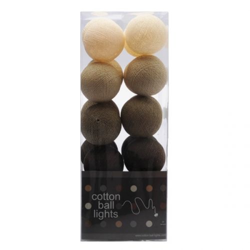 Cotton Ball Lights Bruin Mix Puur Basic Interieur
