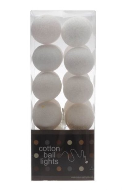 Cotton Ball Lights Wit