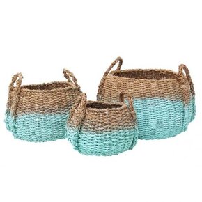 Mandenset gevlochten Mint dip