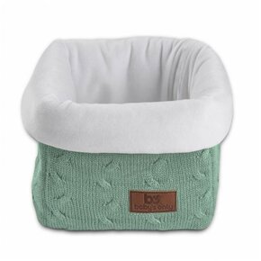 Opbergmand Gebreid Mint