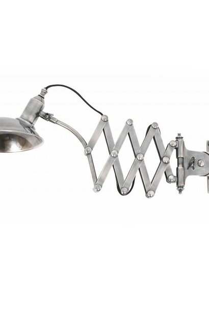 Wandlamp Jazz Antiek Zilver