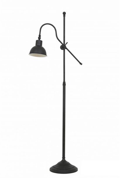 Vloerlamp Verona Antiek Mat Zwart