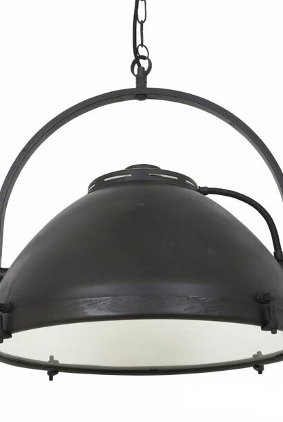 Hanglamp Bombay Antiek Mat Zwart