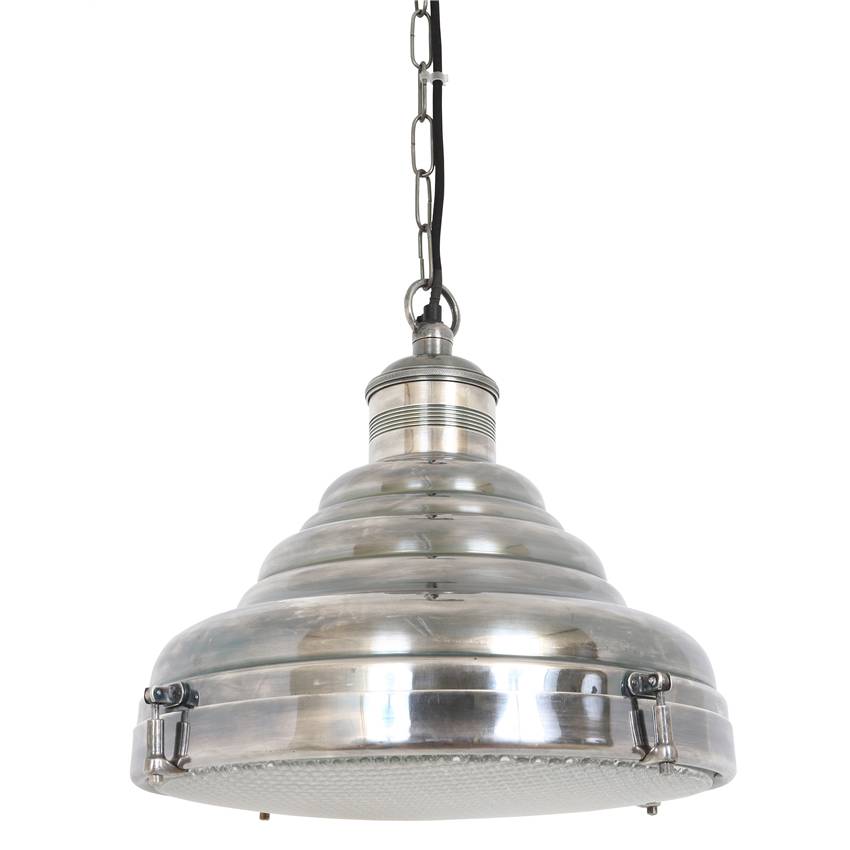 Industriële hanglamp Dexter Antiek Zilver-1