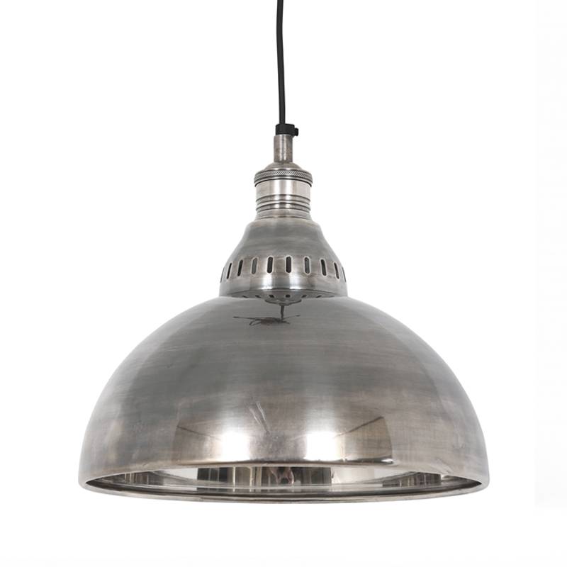 Industriële hanglamp Seattle Antiek Zilver-1