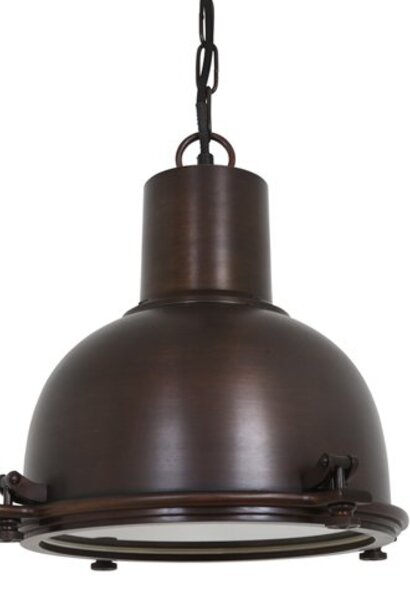 Hanglamp Kingston Antiek dark brass koper