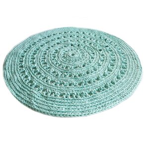 Gehaakt vloerkleed Mint