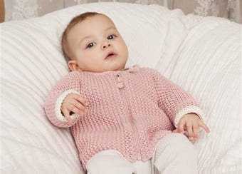 Kleding Unisex kinderkleding Unisex babykleding Sweaters Baby gebreid jasje Gebreid baby vest met naam op rug Gebreide babykleding 