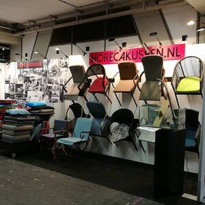 TEXTIELFRAME LOSSTAAND - U vorm