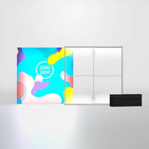 PIXLIP GO LED 200x200 cm