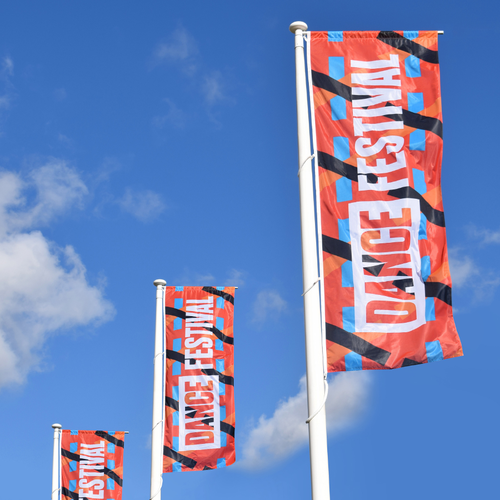 GOEDKOOPSTEDOEK-BANIERVLAG BANIERVLAG