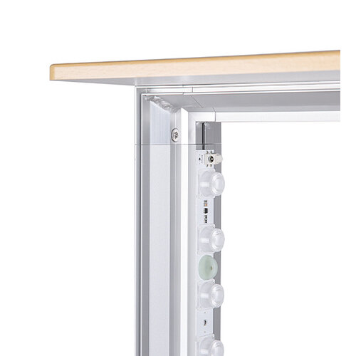Balie LED 100x100 cm Leverbaar in 4 kleuren