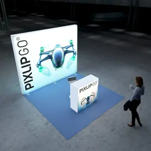 PIXLIP GO PIXLIP S01 - Stand tot 10 m2 - 1x 300x250 en Counter L