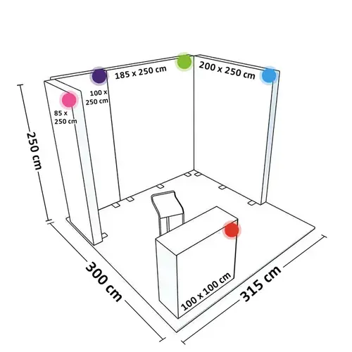 PIXLIP GO Huren S-03 PIXLIP GO Beursstand <10m2