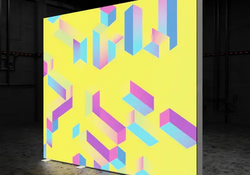 PIX LIP GO LED  225 cm hoog