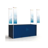 CONTAINERFRAME CF010 met BANIEREN