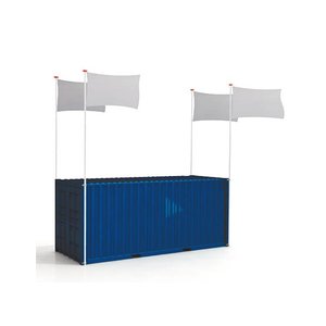 CONTAINERFRAME CF010 met VLAGGEN