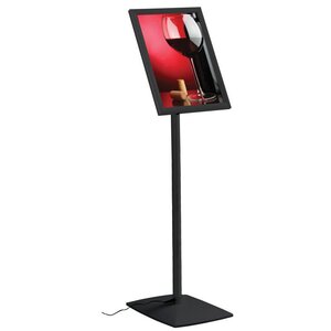 MENUBORD LED ZWART