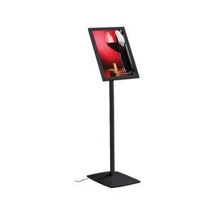 MENUBORD LED ZWART