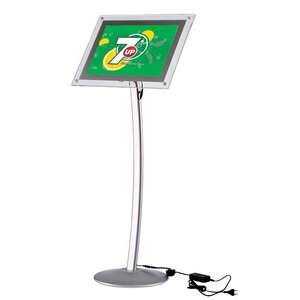 MENUBORD LED GEBOGEN