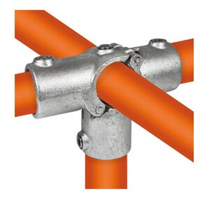 Buiskoppeling BUISKOPPELING 024 O - Open klapbaar T stuk met zij-uitgang