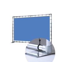 SPANDOEKFRAME met beursvoetplaten