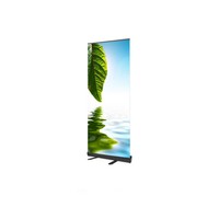 BUDGET ROLL UP BANNER ZWART