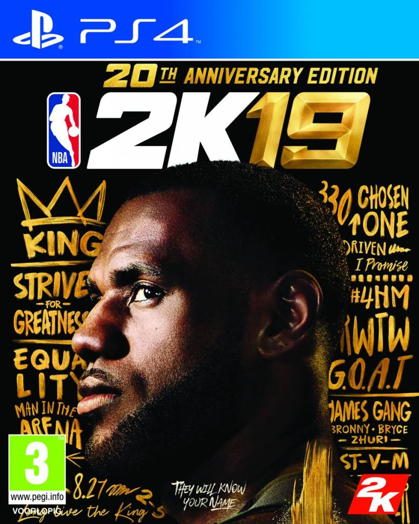 NBA 2K19 - 20th Anniversary Edition - PS4
