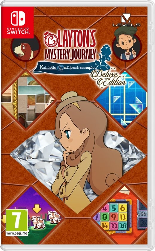 Layton's Mystery Journey: Katrielle en het Miljonairscomplot - Deluxe Edition - Nintendo Switch