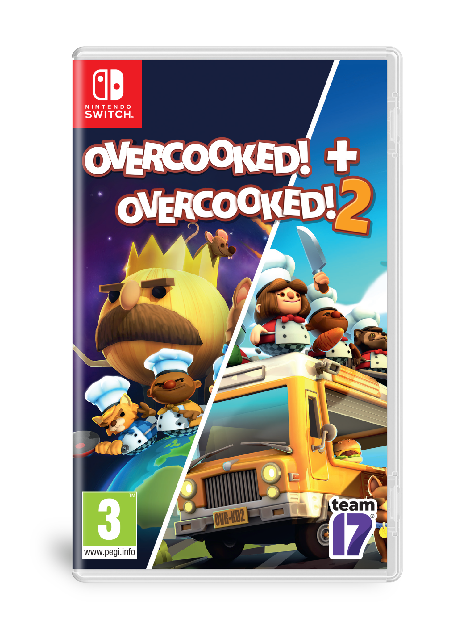 Overcooked Double Pack - Overcooked & Overcooked 2 - Nintendo Switch