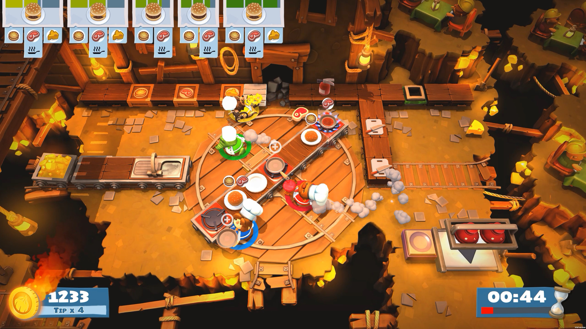 Overcooked Double Pack - Overcooked 1 & Overcooked 2  - PS4