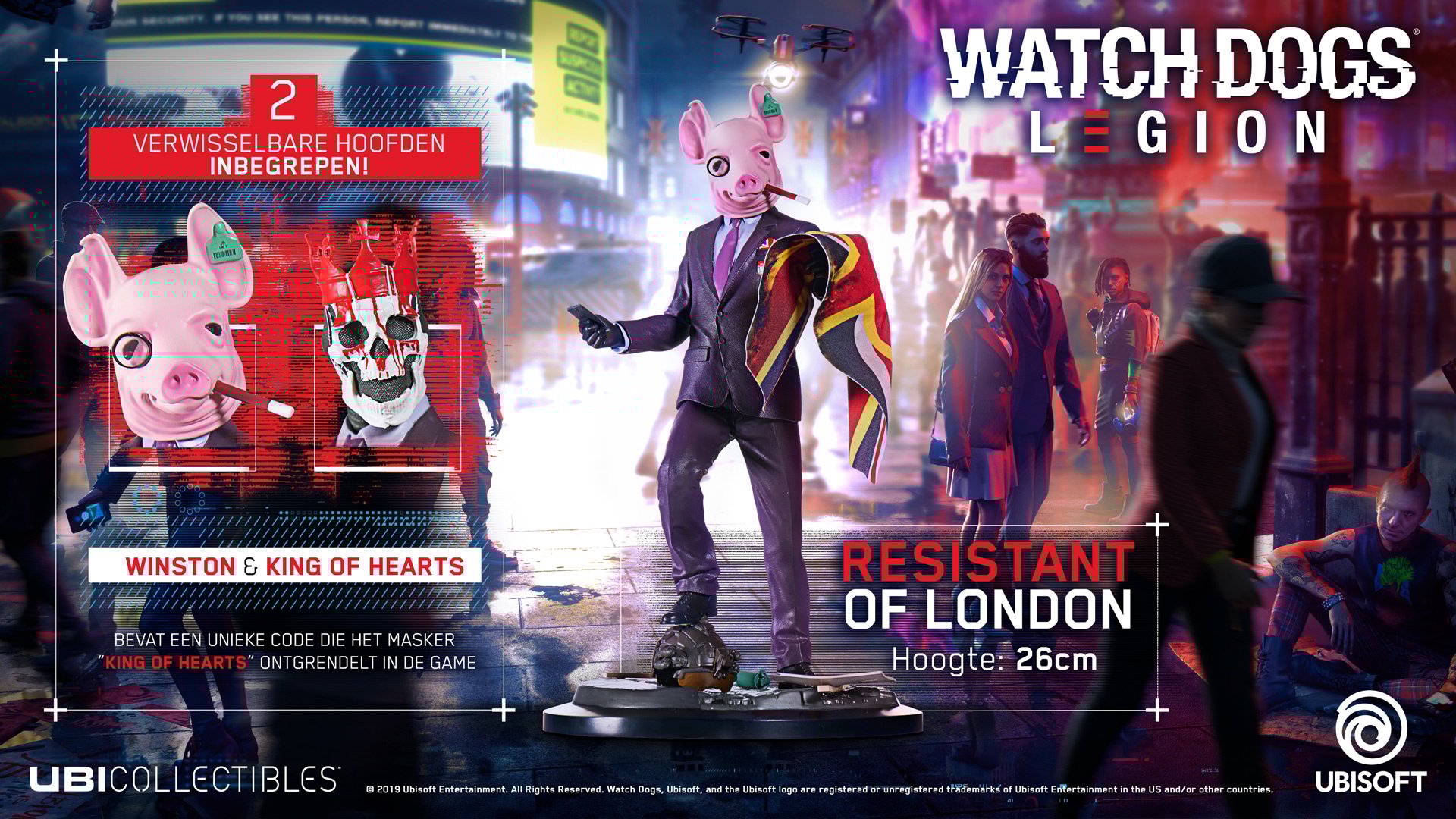 Watch Dogs: Legion - Resistant of London Collectible