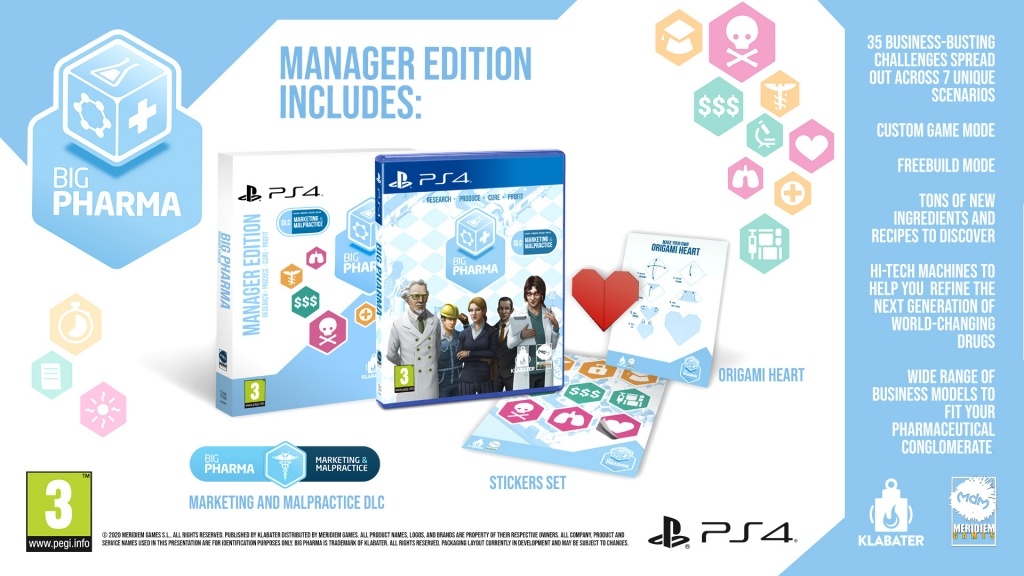 Big Pharma: Manager Edition - PS4