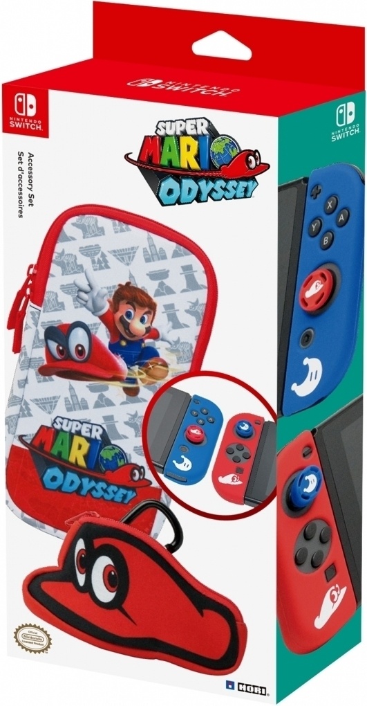 Hori Accessory Set Mario Odyssey