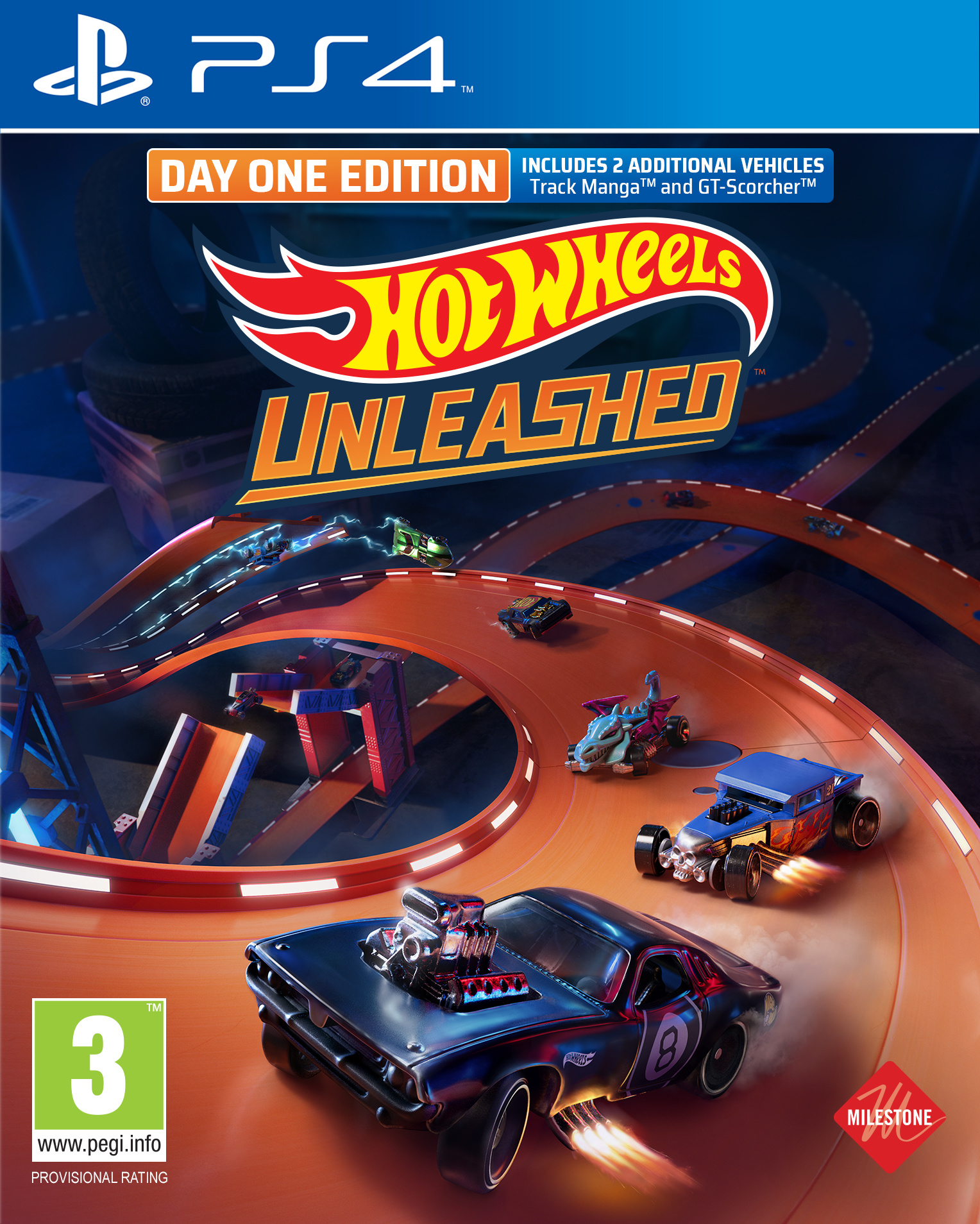 Hot Wheels Unleashed Day One Edition  - Playstation 4