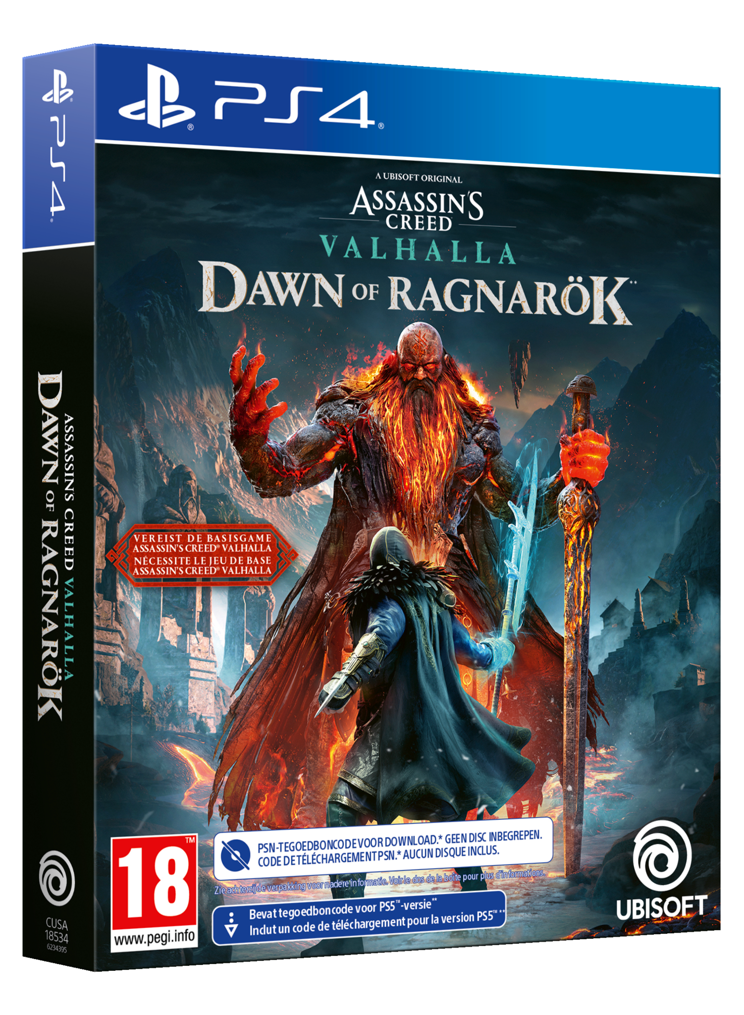 Assassin's Creed: Valhalla - Dawn of Ragnarok (Code in a Box) - PS4