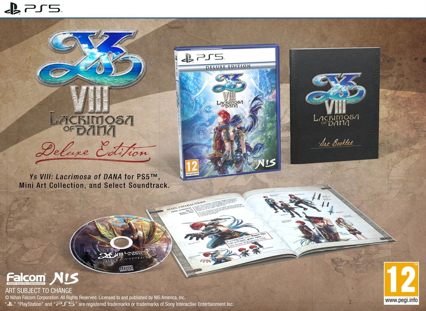 Ys VIII: Lacrimosa of Dana - Deluxe Edition - PS5