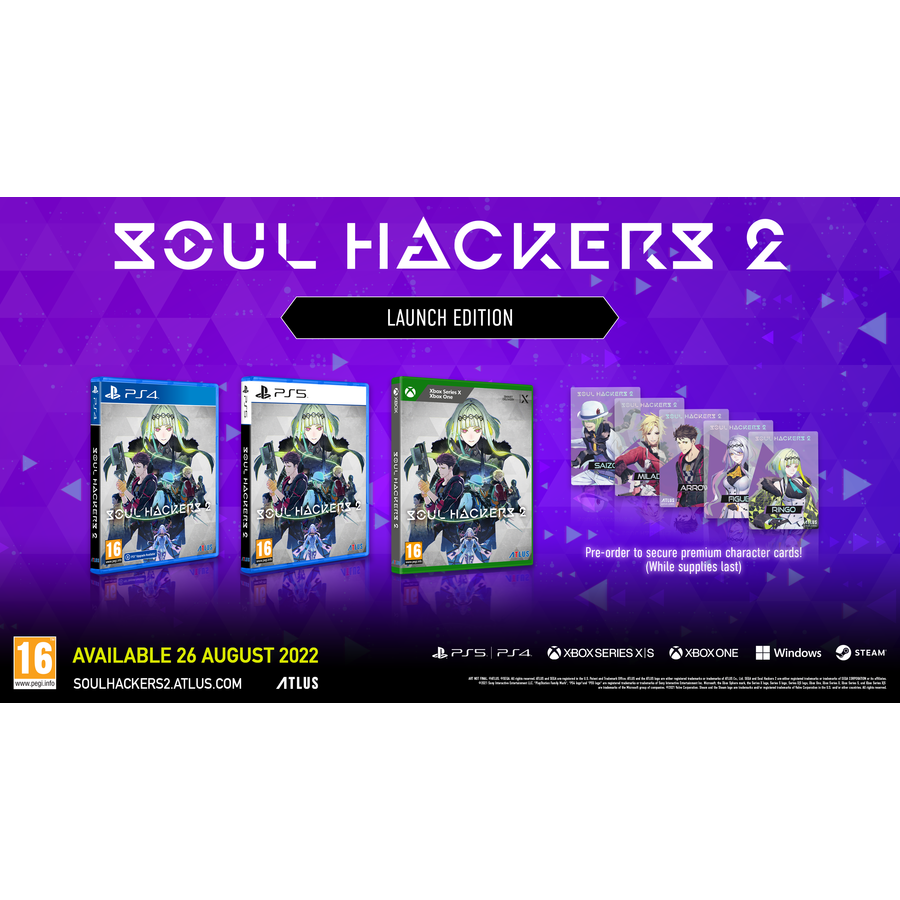 Soul Hackers 2 (incl. 5 Premium Character Cards)  - Playstation 5
