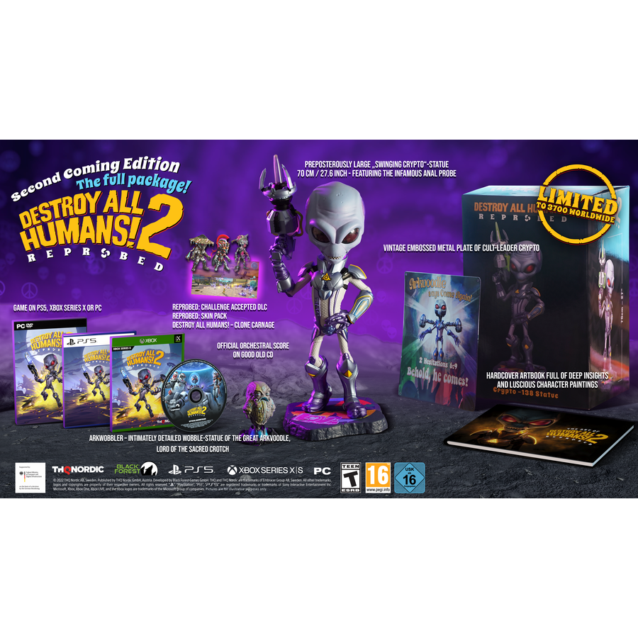 Destroy All Humans 2 - Reprobed - 2nd Coming Edition - Xbox One & Series X